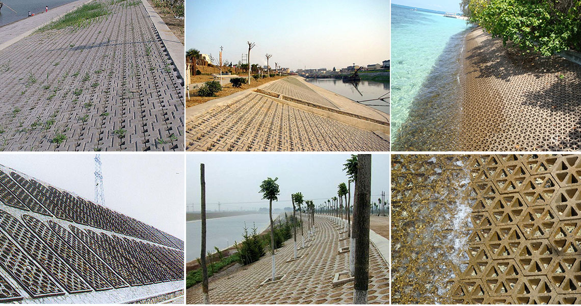 Slope Stabilization Brick Series Ope াল স্থিতিশীলতা ইট সিরিজ