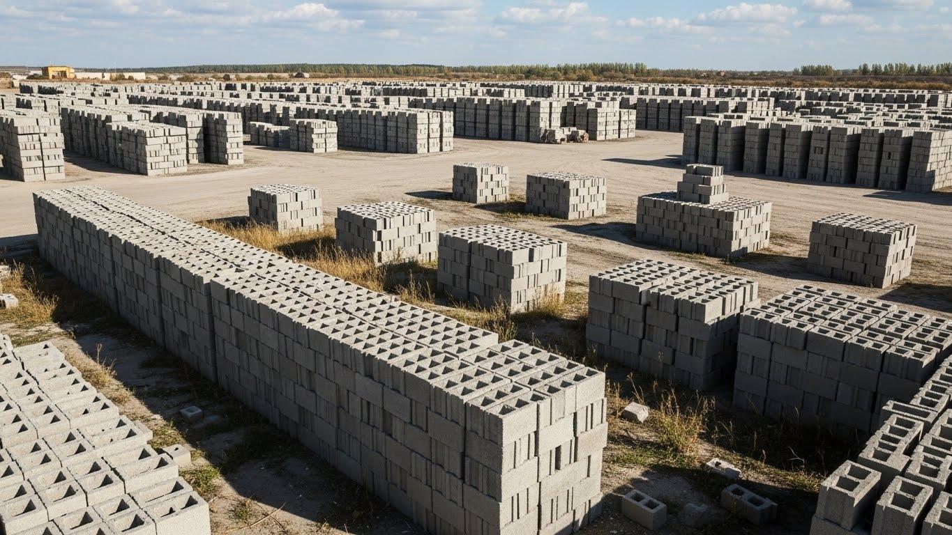 ফাঁপা ব্লক উত্পাদন লাইন 