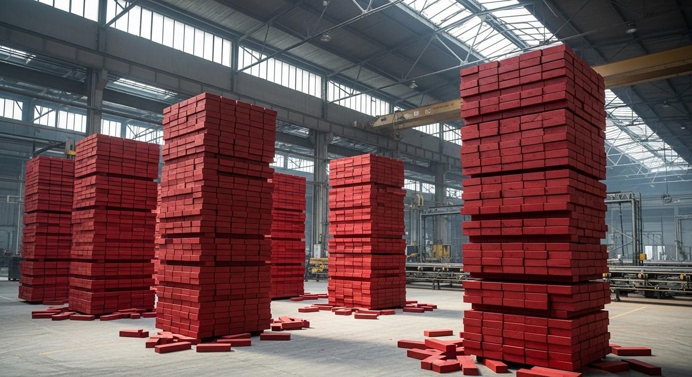 রেড ব্লক উৎপাদন মেশিন