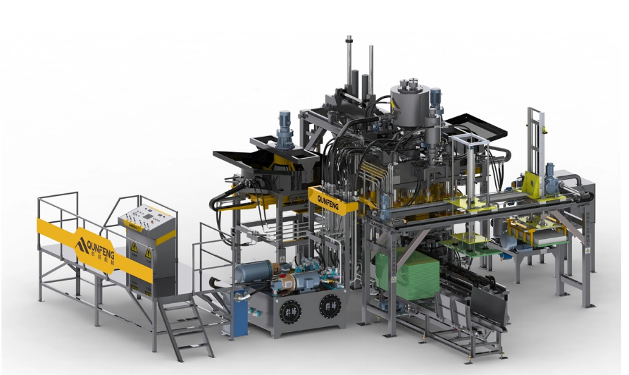 সম্পূর্ণ স্বয়ংক্রিয় ব্লক মেশিন 