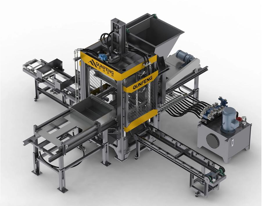 সিমেন্ট ব্লক তৈরি মেশিন