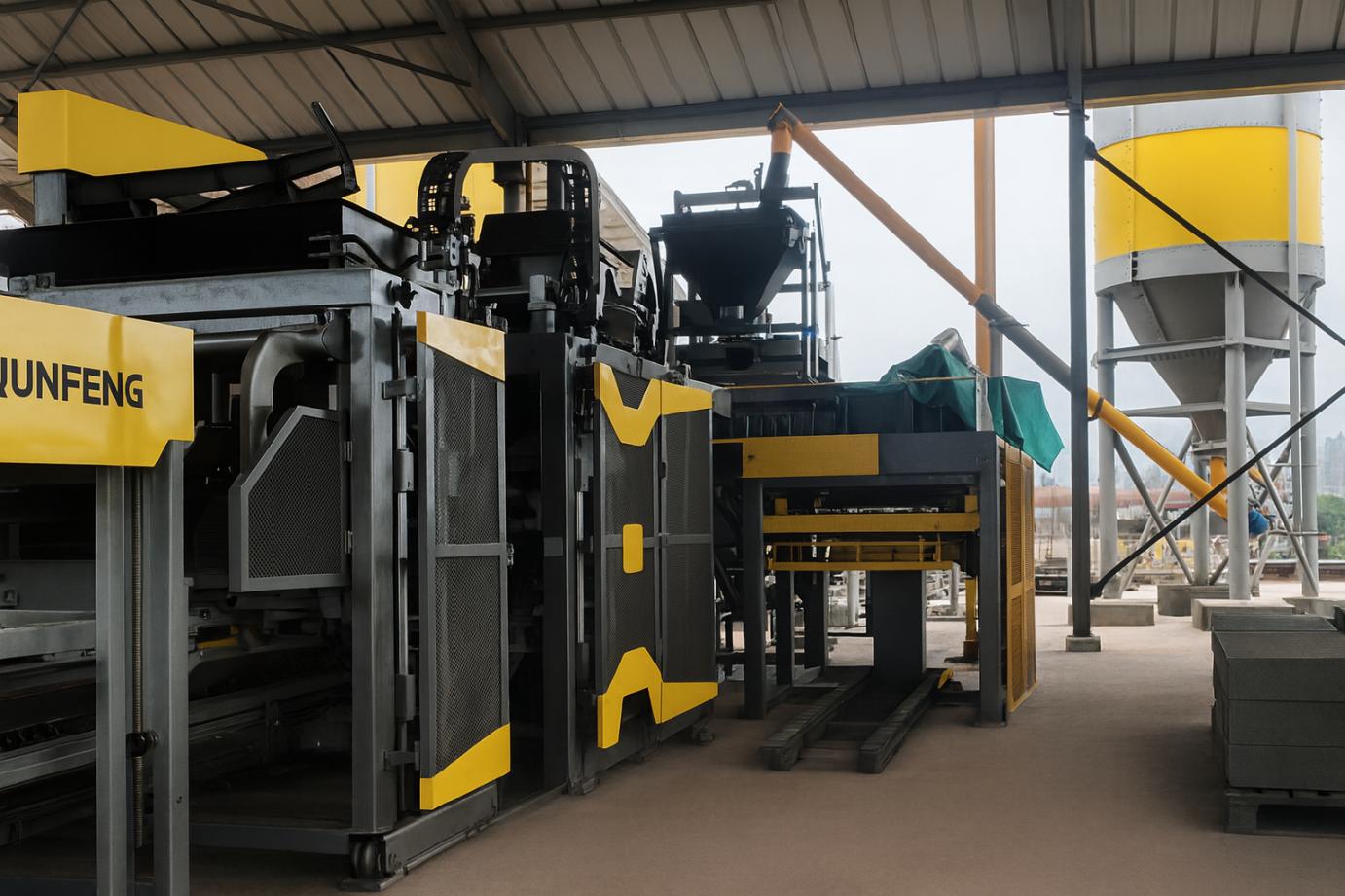 উচ্চমানের ব্লক তৈরির মেশিন