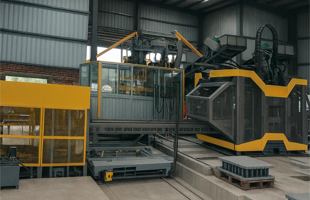 কংক্রিট ব্লক উত্পাদন