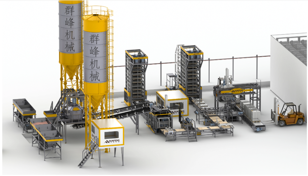 ব্লক উত্পাদন লাইন 