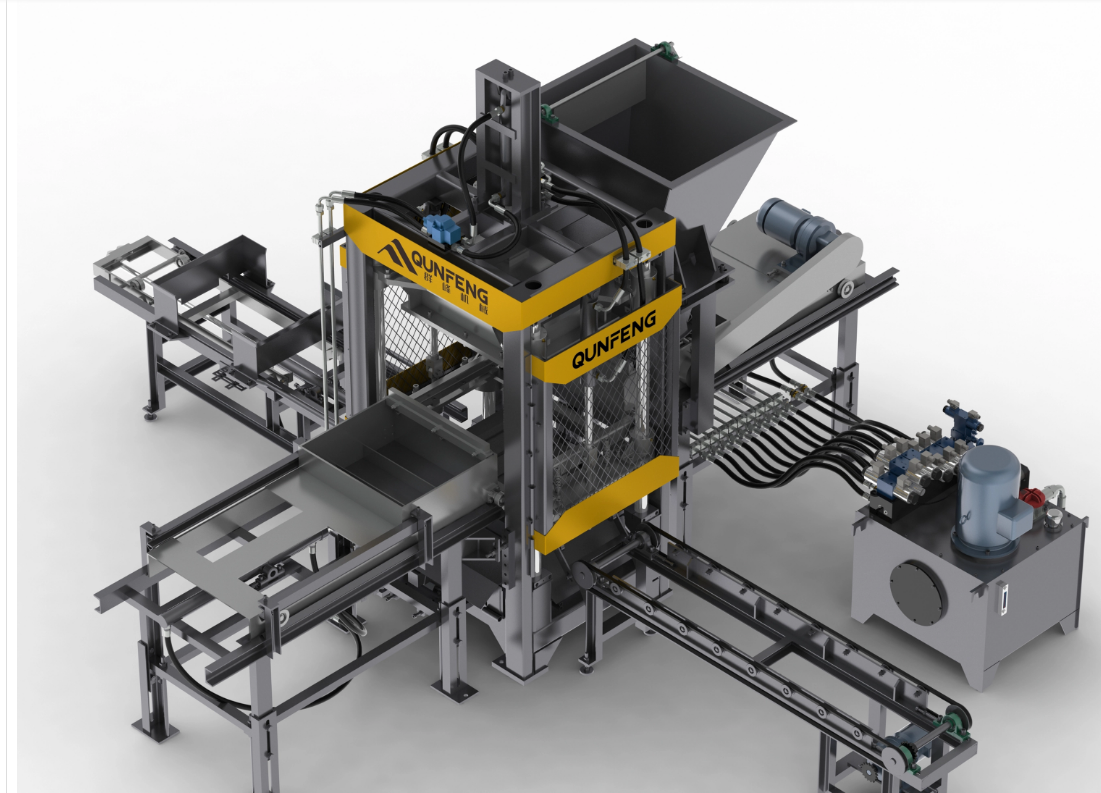 ফাঁকা ব্লক উত্পাদন প্রক্রিয়া 