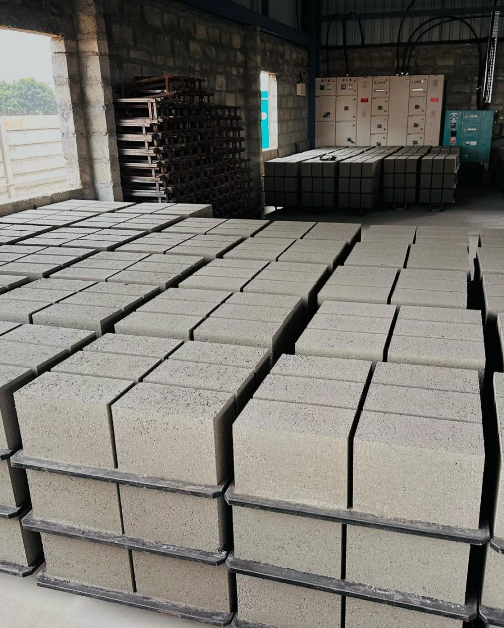 উচ্চ দক্ষতা ব্লক উত্পাদন লাইন 