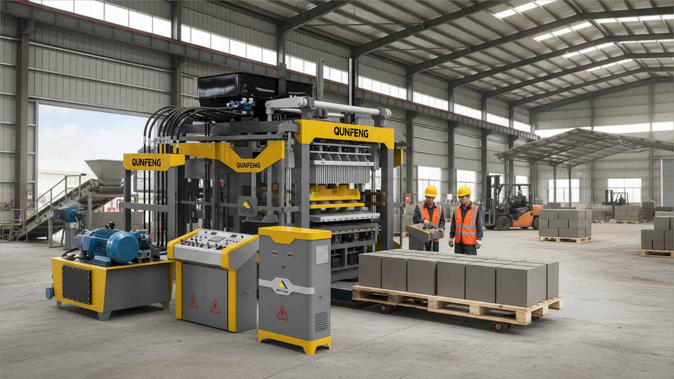 একটি স্বয়ংক্রিয় ব্লক মেশিন দিয়ে বর্জ্য বিদায় বলুন