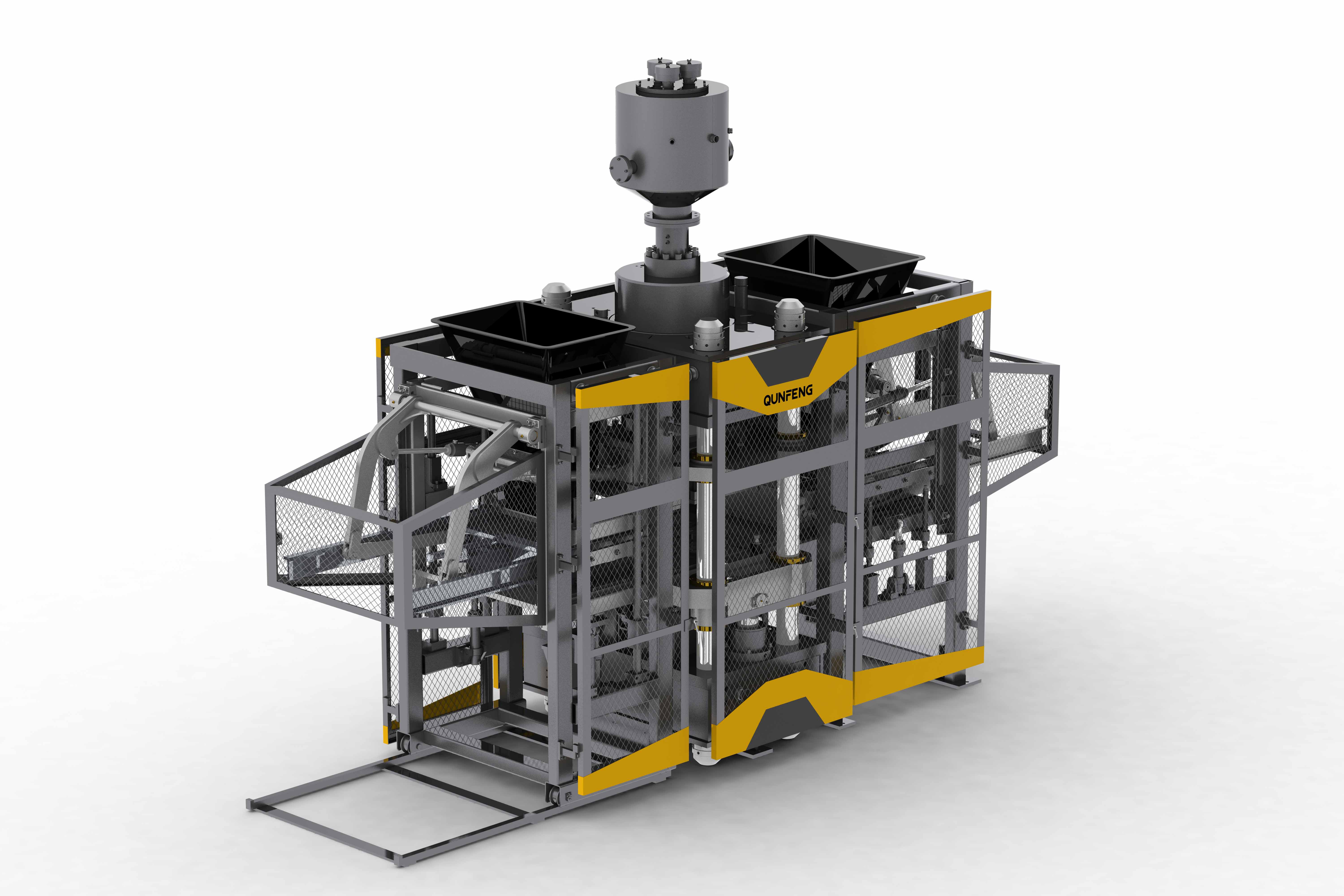 QP600 স্বয়ংক্রিয় হাইড্রোলিক স্ট্যাটিক ব্লক মেশিন (600 টন চাপ)