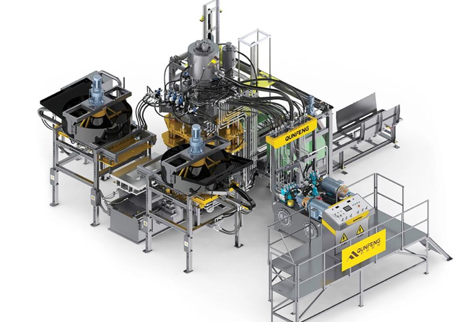 স্ট্যাটিক প্রেসিং ব্লক মেশিন