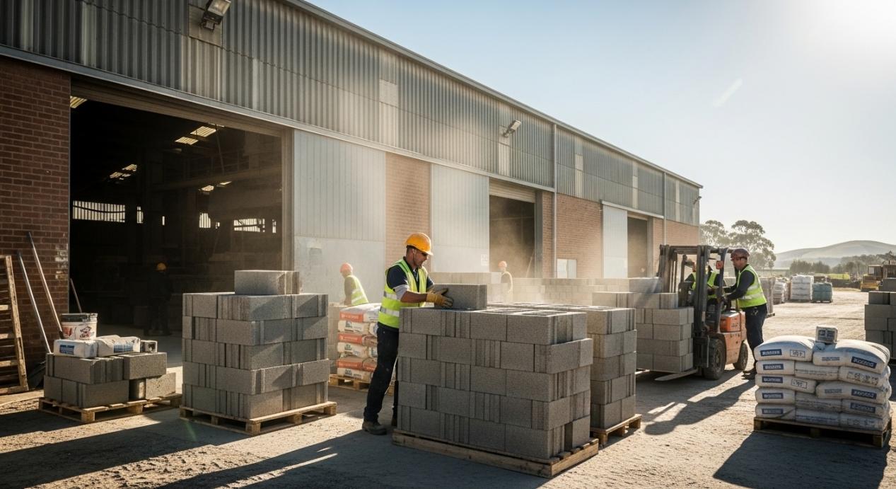 হাইড্রোলিক ব্লক মেকিং মেশিন: শান্ত মাইক্রো-কম্পন, দ্রুত ইউনিফর্ম ফিল